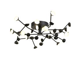 Adn Black Ceiling Lights Mantra Semi Flush Fittings Adn Black Ceiling Lights Mantra Semi Flush Fittings